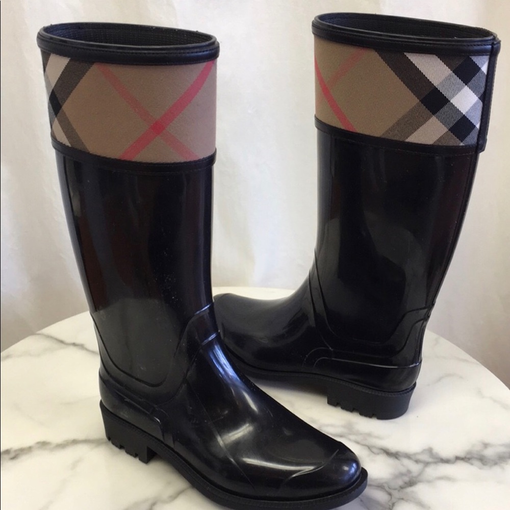 Authentic Burberry Rain boots